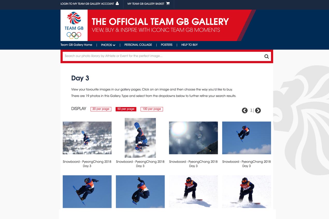 The Official Team GB Photo Gallery